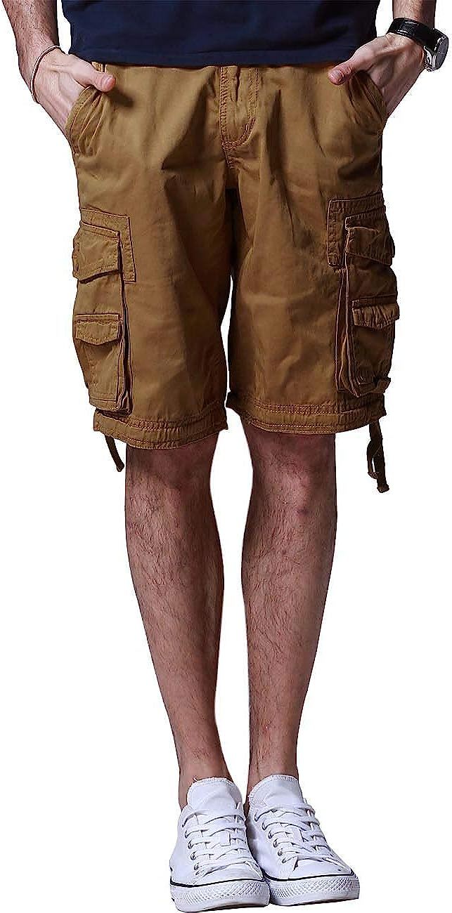 Breathable And Comfortable Cargo Shorts-Waves And Trunks