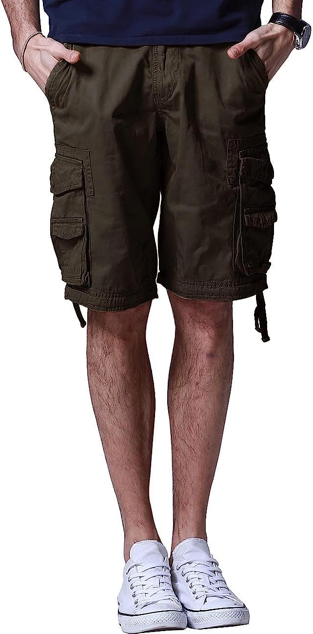 Versatile Cargo Shorts With Multi Pockets-Waves And Trunks