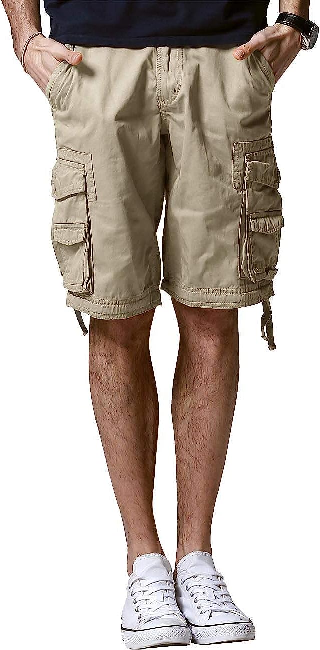 Versatile Cargo Shorts With Multi Pockets-Waves And Trunks