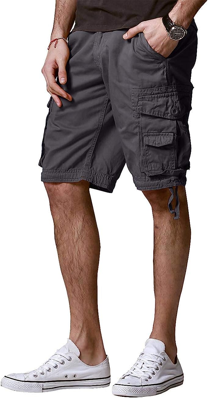 Breathable And Comfortable Cargo Shorts-Waves And Trunks