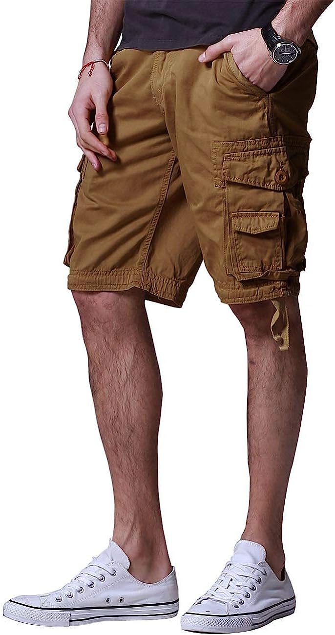 Breathable And Comfortable Cargo Shorts-Waves And Trunks