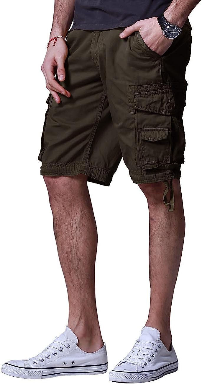 Versatile Cargo Shorts With Multi Pockets-Waves And Trunks