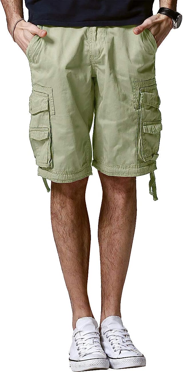 Versatile Cargo Shorts With Multi Pockets-Waves And Trunks