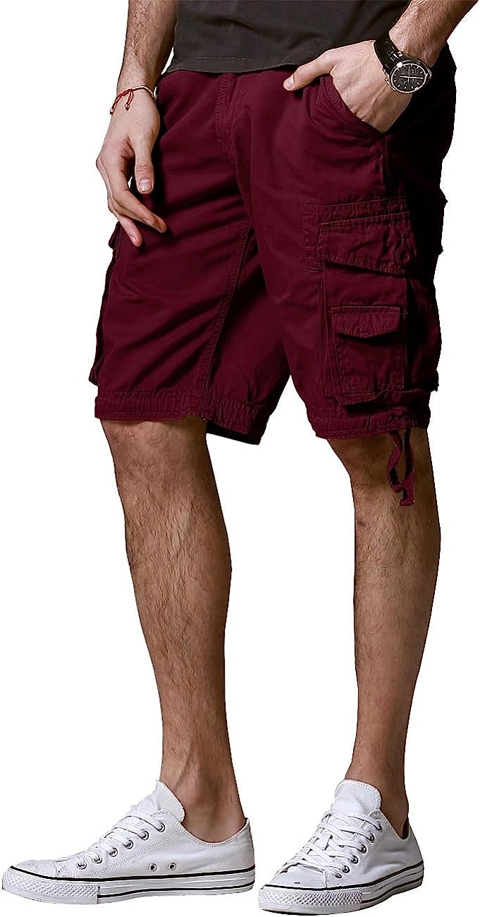 Breathable And Comfortable Cargo Shorts-Waves And Trunks