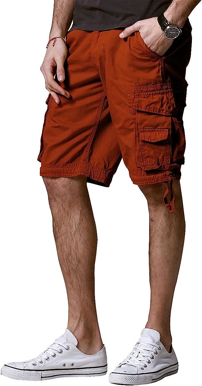 Versatile Cargo Shorts With Multi Pockets-Waves And Trunks