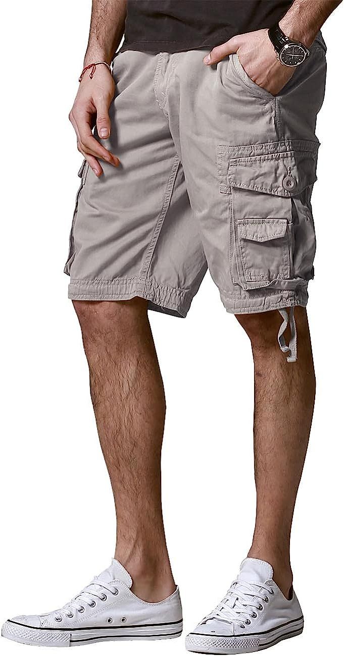 Cargo Comfort Loose Shorts-Waves And Trunks