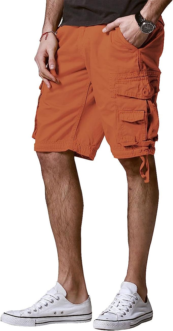 Breathable And Comfortable Cargo Shorts-Waves And Trunks