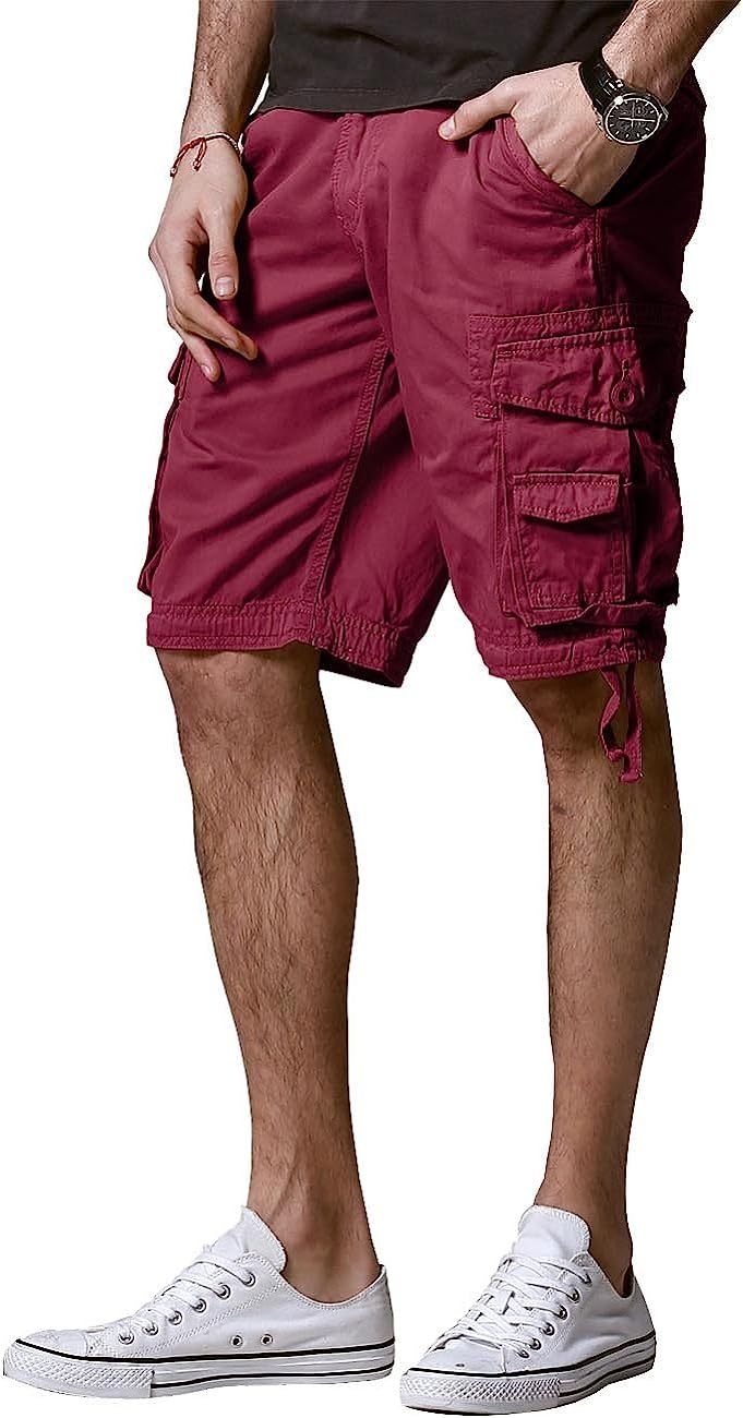 Versatile And Durable Cargo Shorts-Waves And Trunks