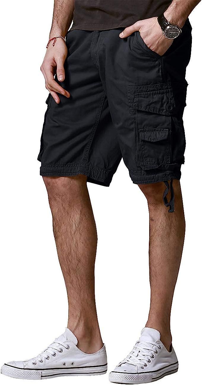 Versatile And Durable Cargo Shorts-Waves And Trunks