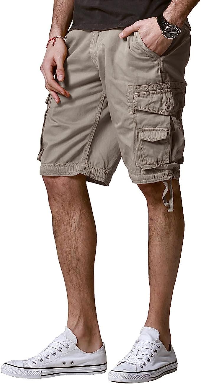 Cargo Comfort Loose Shorts-Waves And Trunks
