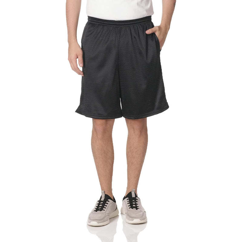 Drawstring Closure Mesh Shorts – Lightweight Comfort With Side Pockets-Waves And Trunks