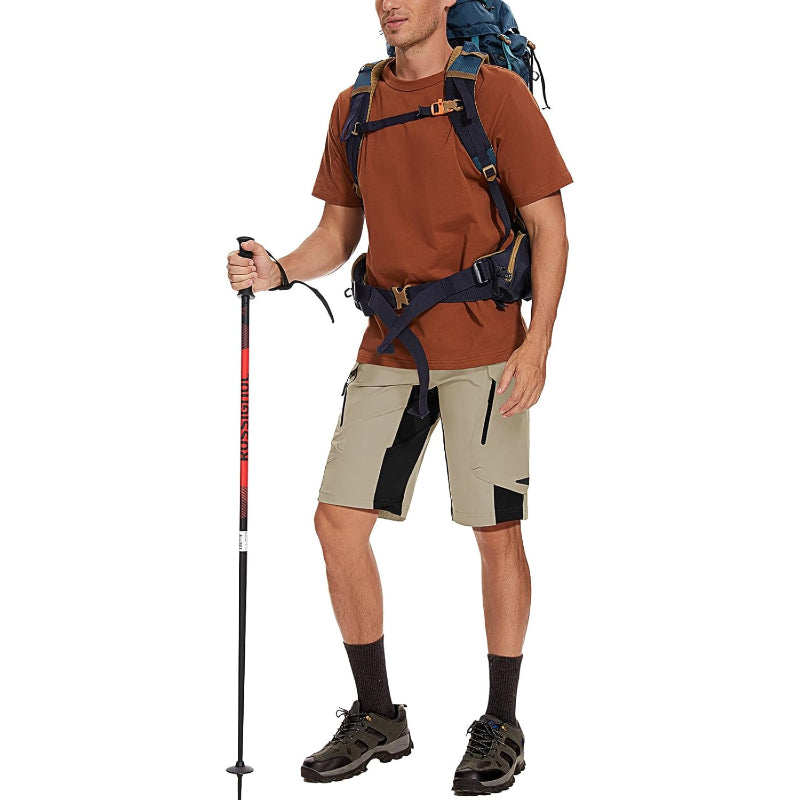 Outdoor Quick-Dry Stretch Shorts – Lightweight and Functional-Waves And Trunks