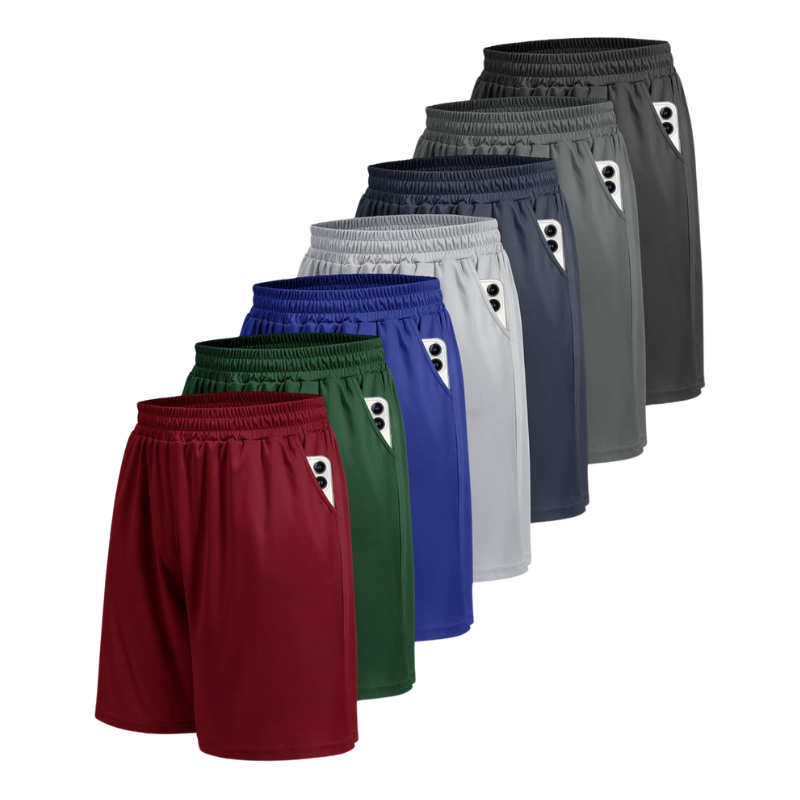 7 Pack Quick Dry Swim Trunks For Men-Waves And Trunks