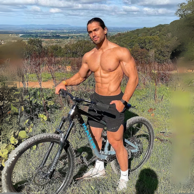 Pack 2 Lightweight Athletic Shorts – Secure Fit With Zipper Pockets-Waves And Trunks