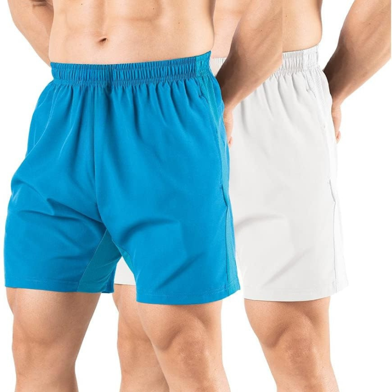 Pack 2 Quick Dry Athletic Shorts –  Comfort and Everyday Wear-Waves And Trunks