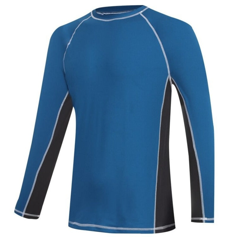 Quick Dry Long Sleeve Surfing Top-Waves And Trunks