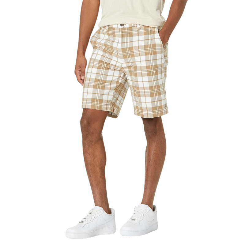 Classic Checkered Chino Shorts – Versatile Style for Every Occasion-Waves And Trunks