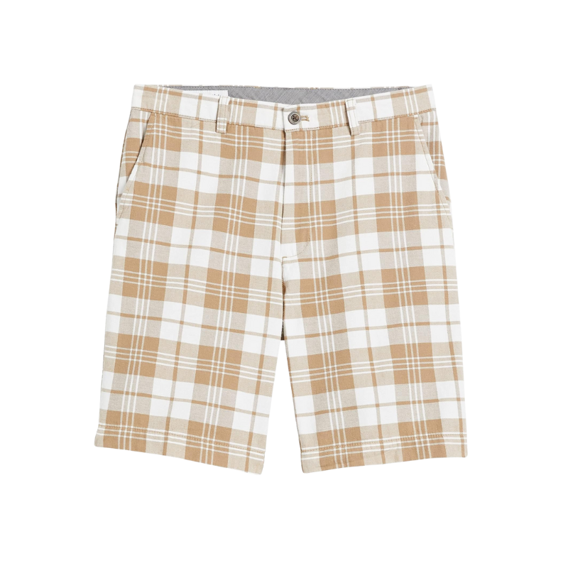 Classic Checkered Chino Shorts – Versatile Style for Every Occasion-Waves And Trunks