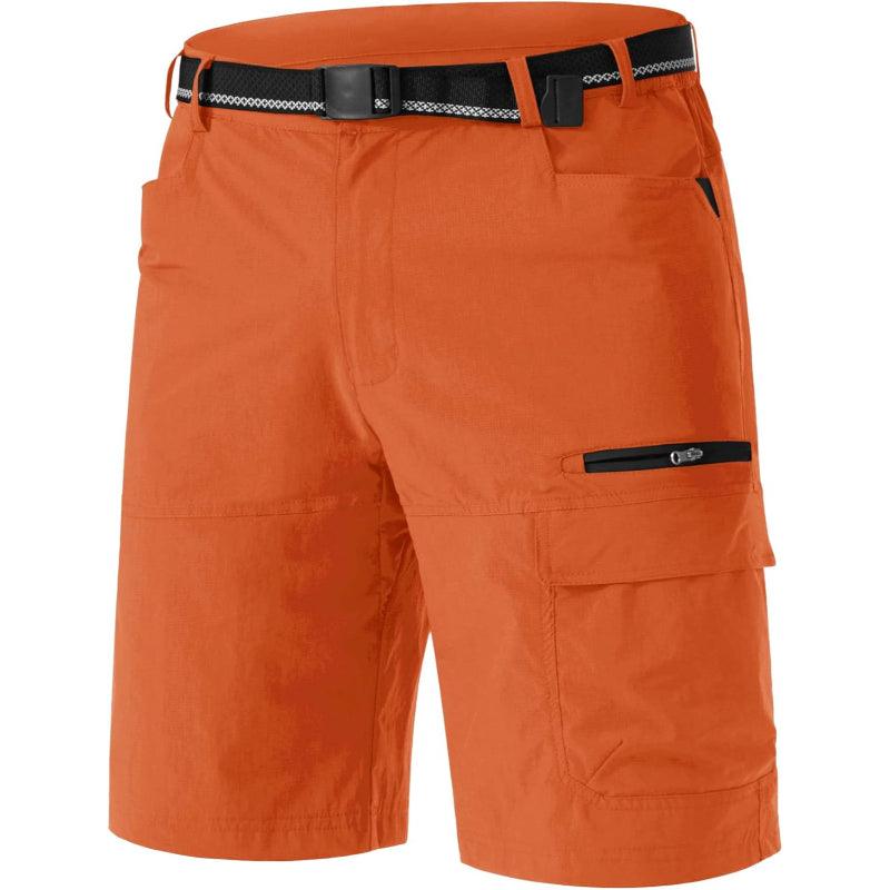 Quick-Dry Cargo Shorts – Lightweight Outdoor Utility with Pockets-Waves And Trunks