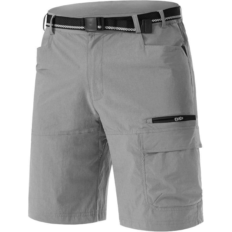 Quick-Dry Cargo Shorts – Lightweight Outdoor Utility with Pockets-Waves And Trunks