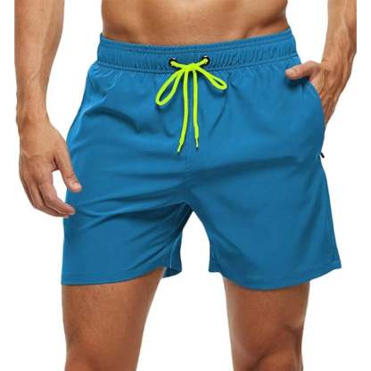 Quick Dry Active Beach Shorts-Waves And Trunks