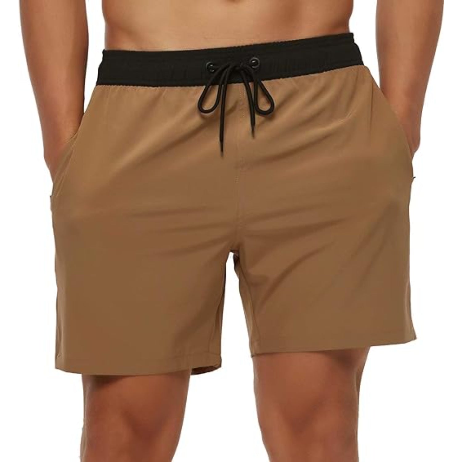 Quick Dry Active Beach Shorts-Waves And Trunks