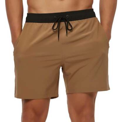 Quick Dry Active Beach Shorts-Waves And Trunks