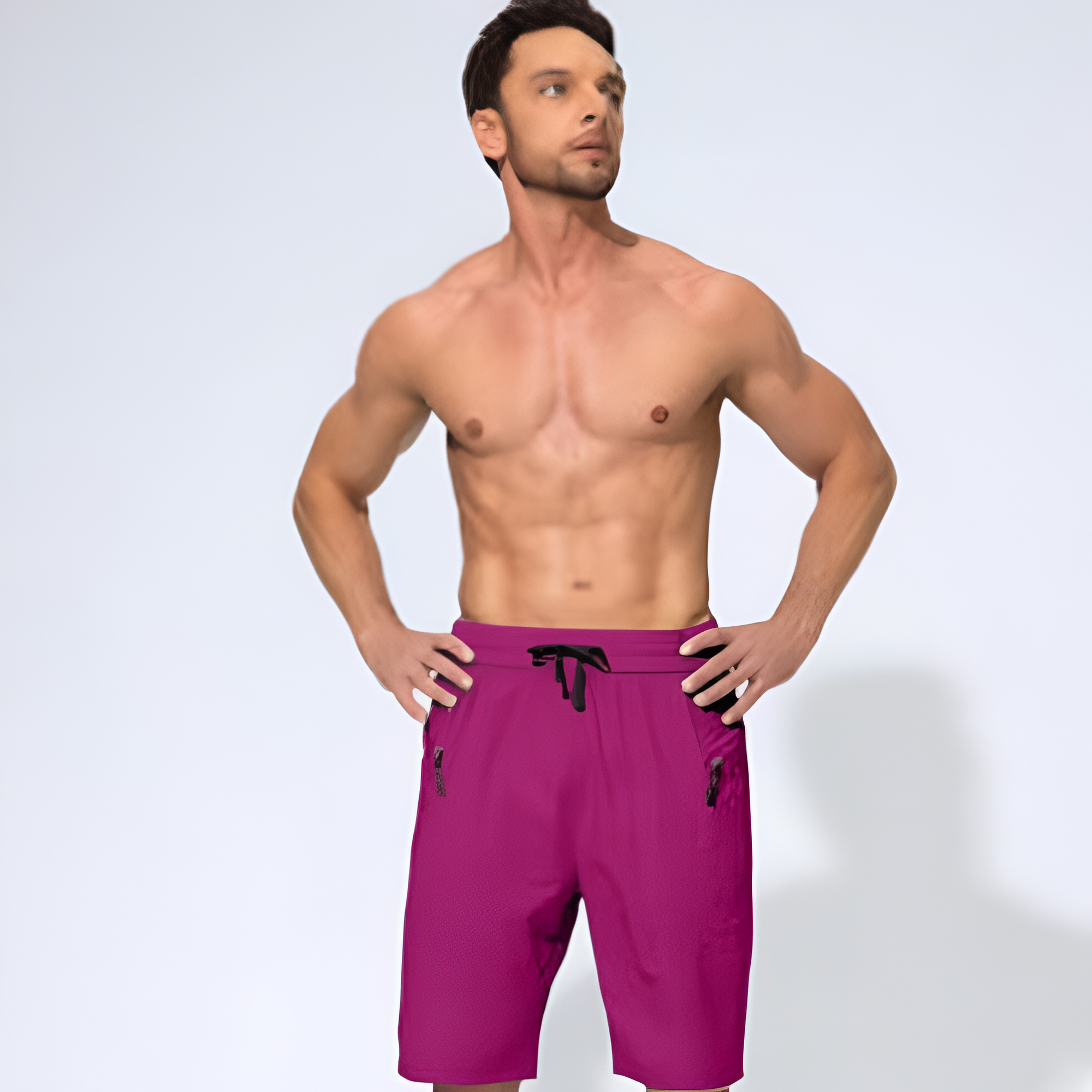 Quick Dry Board Swim Trunks-Waves And Trunks