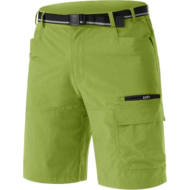 Quick-Dry Cargo Shorts – Lightweight Outdoor Utility with Pockets-Waves And Trunks