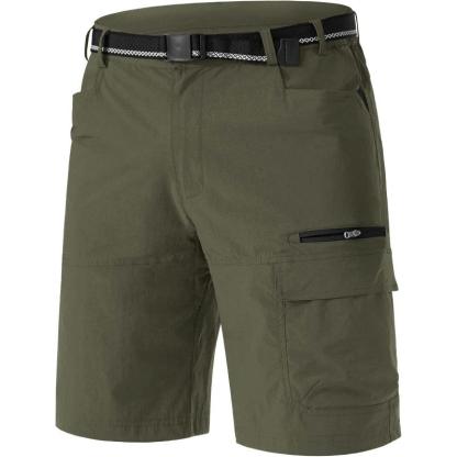 Quick-Dry Cargo Shorts – Lightweight Outdoor Utility with Pockets-Waves And Trunks