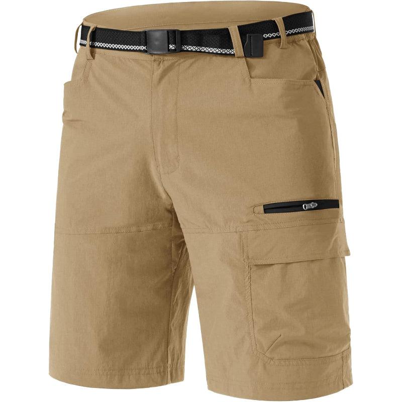 Quick-Dry Cargo Shorts – Lightweight Outdoor Utility with Pockets-Waves And Trunks