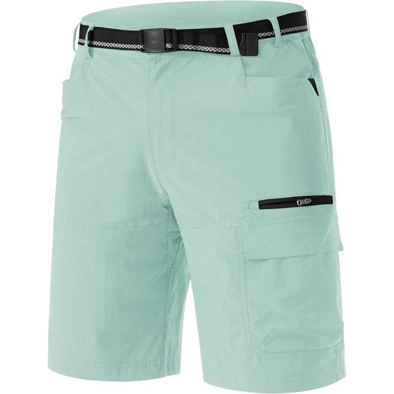 Quick-Dry Cargo Shorts – Lightweight Outdoor Utility with Pockets-Waves And Trunks