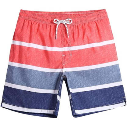 Quick Dry Drawstring Swim Shorts-Waves And Trunks