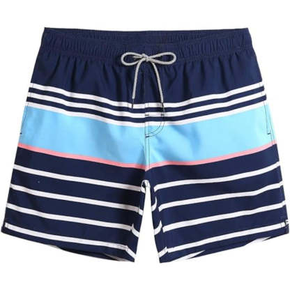 Quick Dry Drawstring Swim Shorts-Waves And Trunks