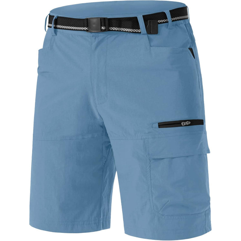 Quick Dry Outdoor Cargo Shorts – Lightweight and Multi-Pocket-Waves And Trunks