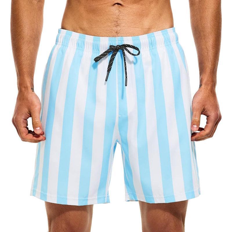 Quick Dry Stripe Swim Shorts – Fast Drying and Stylish Fit-Waves And Trunks