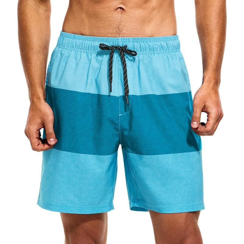 Quick Dry Stripe Swim Shorts – Fast Drying and Stylish Fit-Waves And Trunks