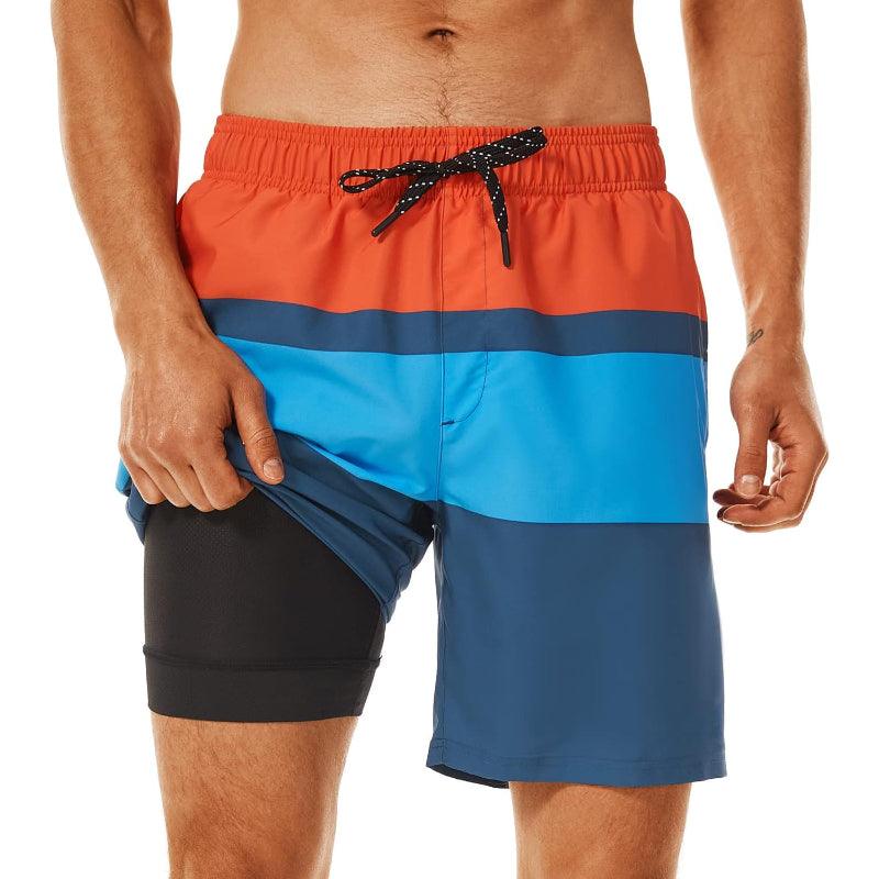 Quick Dry Stripe Swim Shorts – Fast Drying and Stylish Fit-Waves And Trunks