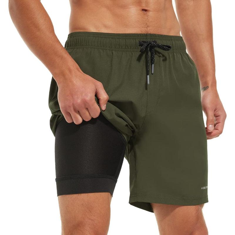 Quick-Dry Compression Swim Shorts – Supportive and Fast-Drying-Waves And Trunks