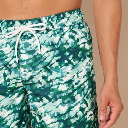 Quick Dry Swim Trunk-Waves And Trunks