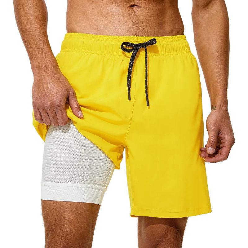 Quick-Dry Compression Swim Shorts – Supportive and Fast-Drying-Waves And Trunks