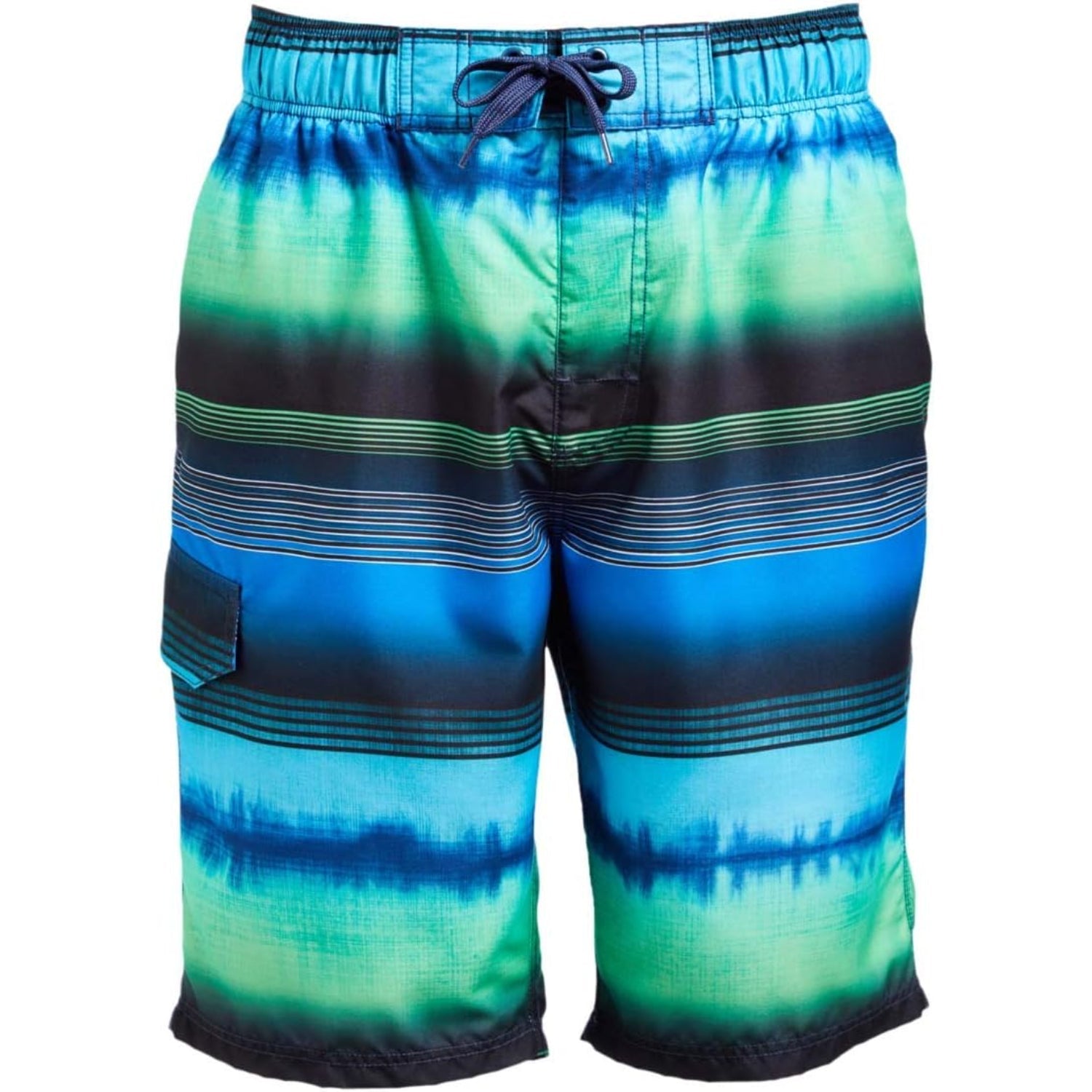 Side Pocketed Drawstring Swim Shorts-Waves And Trunks