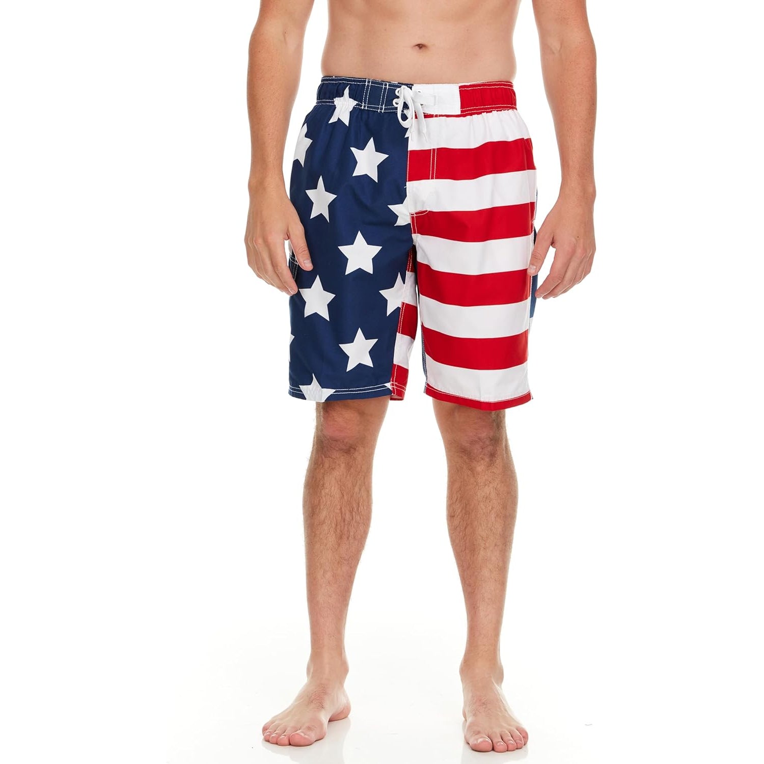 Side Pocketed Drawstring Swim Shorts-Waves And Trunks
