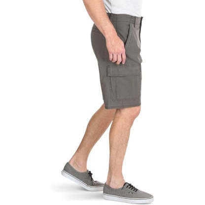 Side Pockets Comfy Cargo Shorts-Waves And Trunks