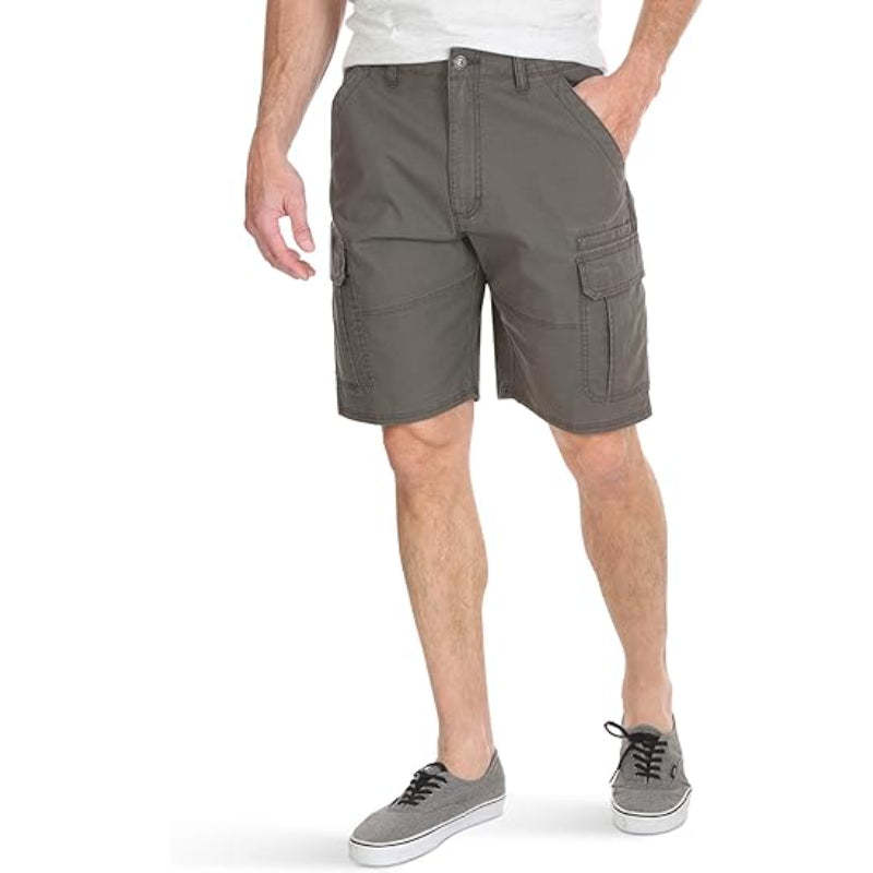 Side Pockets Comfy Cargo Shorts-Waves And Trunks