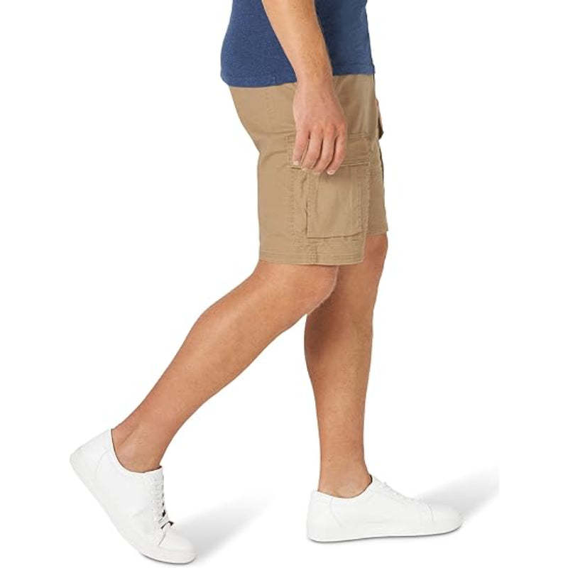 Side Pockets Comfy Cargo Shorts-Waves And Trunks