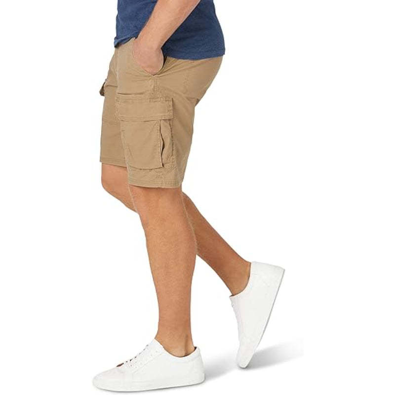 Side Pockets Comfy Cargo Shorts-Waves And Trunks