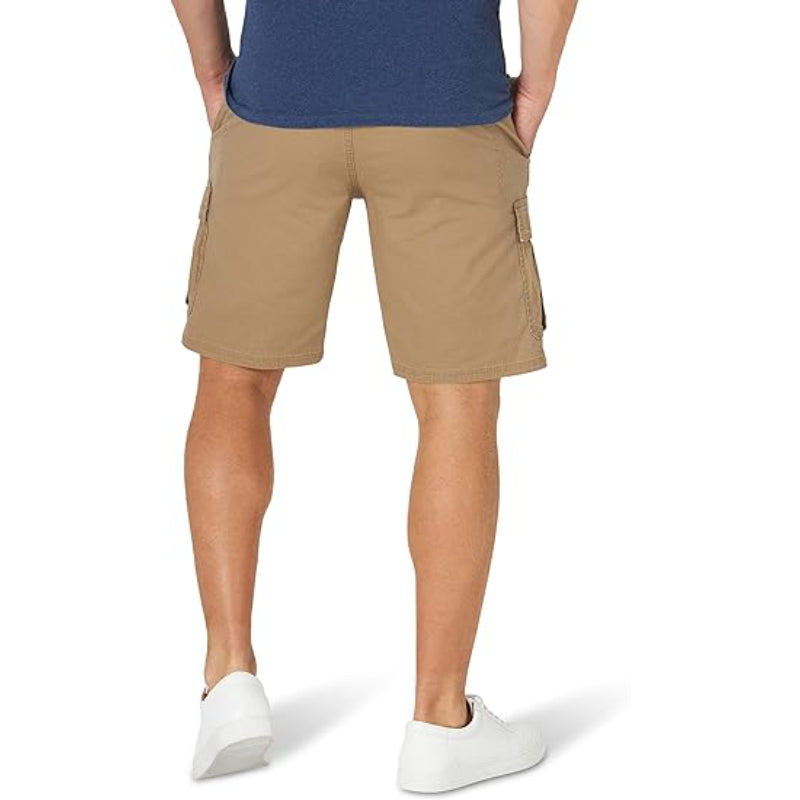 Side Pockets Comfy Cargo Shorts-Waves And Trunks