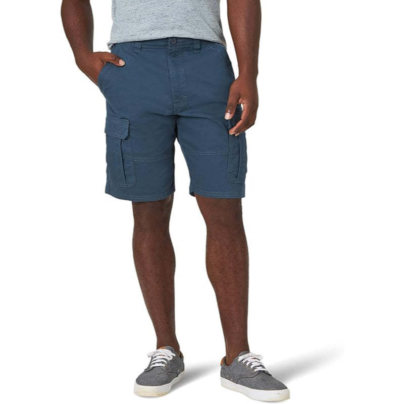Side Pockets Comfy Cargo Shorts-Waves And Trunks