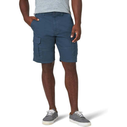 Side Pockets Comfy Cargo Shorts-Waves And Trunks